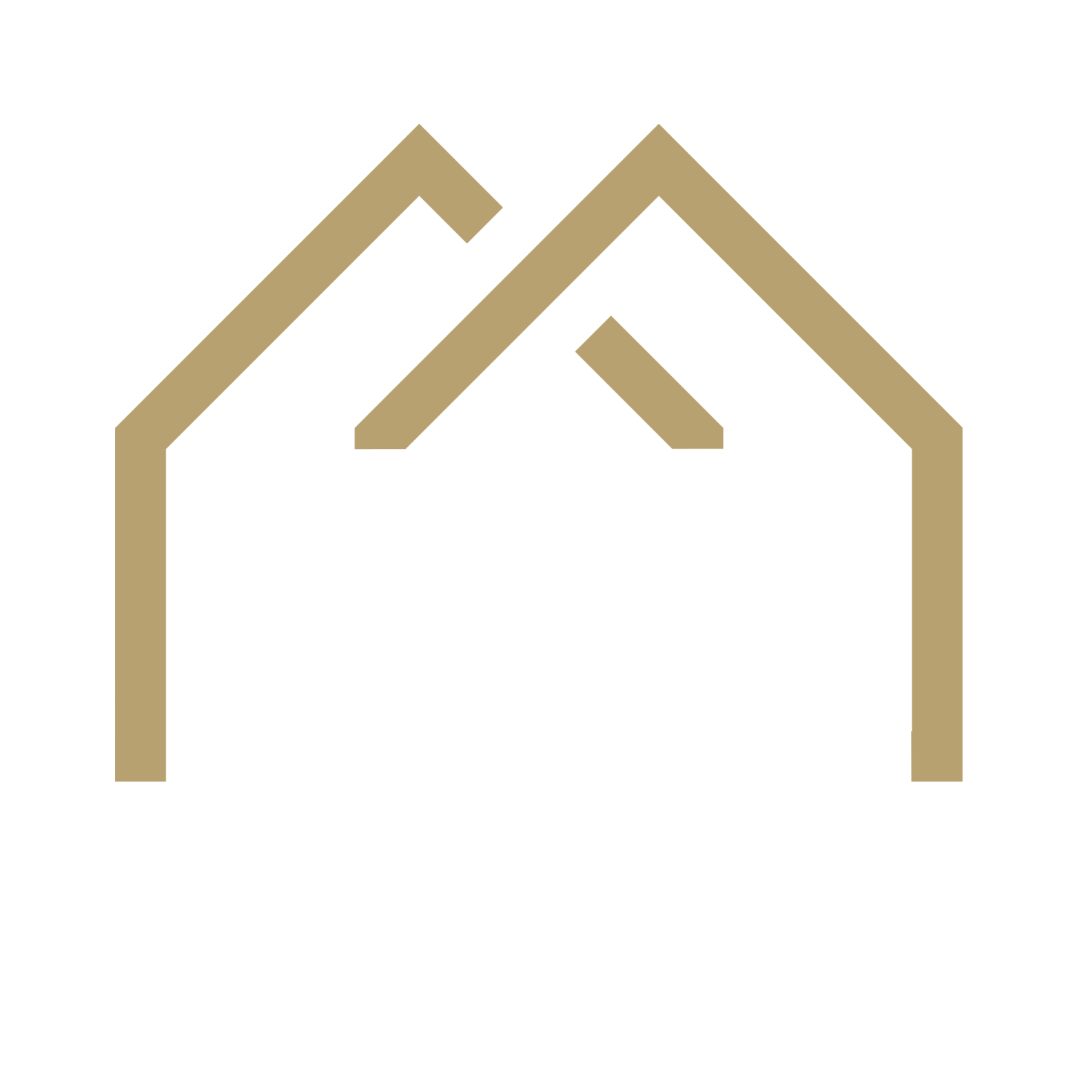 Richard Herska Logo - Full Color Gold & White